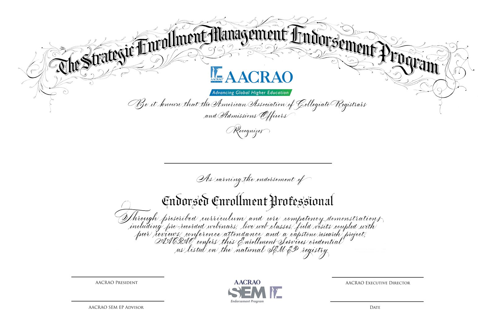 EndorsedEnrollmentProfessional_Certificate
